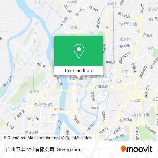 广州巨丰农业有限公司 map