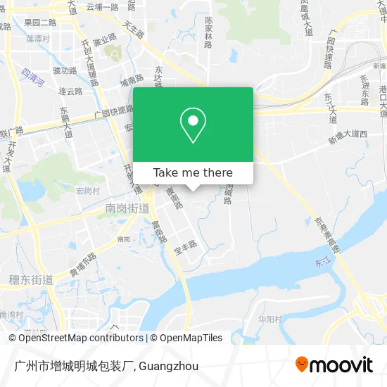 广州市增城明城包装厂 map