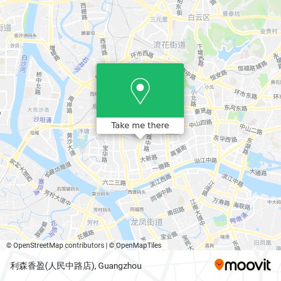 利森香盈(人民中路店) map