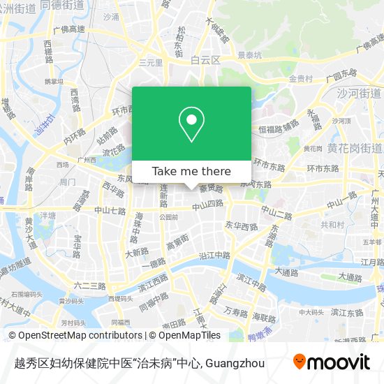 越秀区妇幼保健院中医“治未病”中心 map