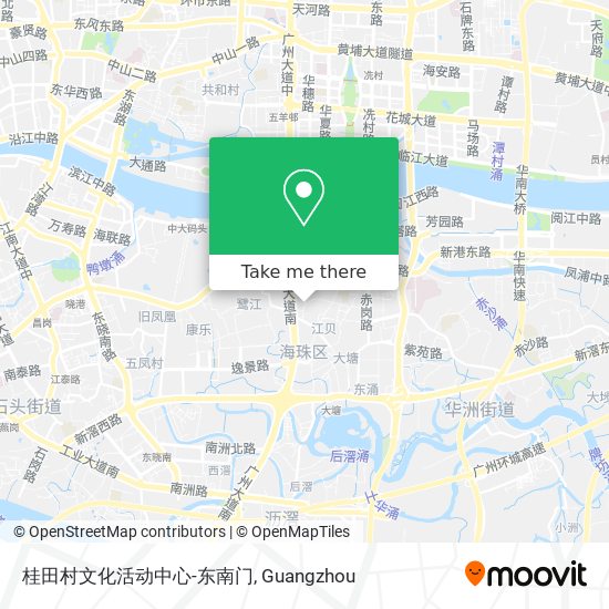 桂田村文化活动中心-东南门 map