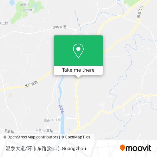 温泉大道/环市东路(路口) map