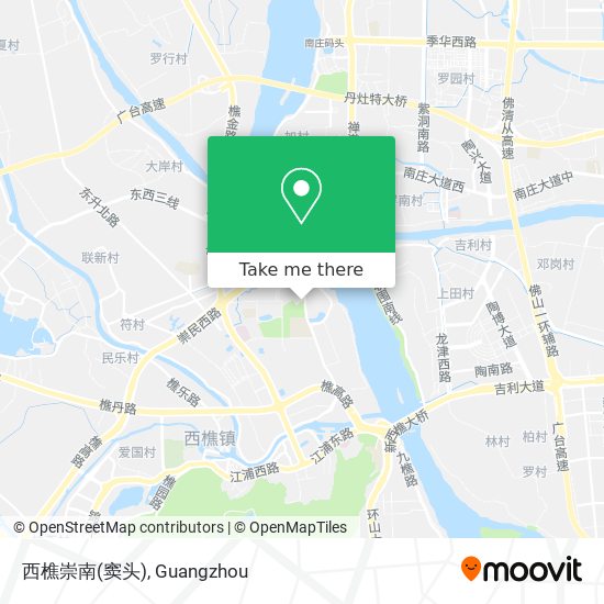 西樵崇南(窦头) map