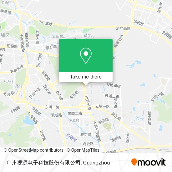 广州视源电子科技股份有限公司 map