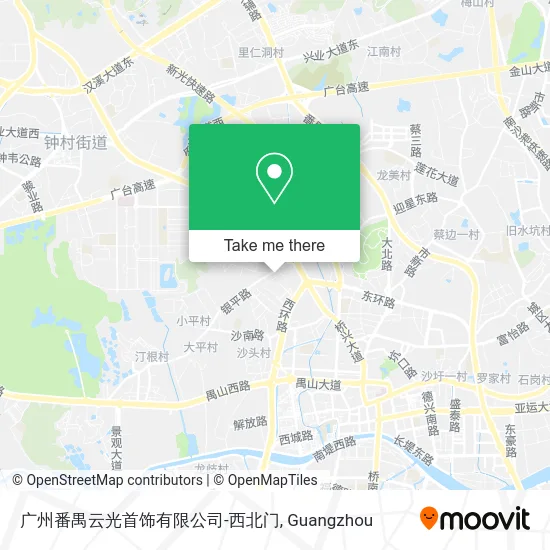 广州番禺云光首饰有限公司-西北门 map