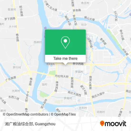 湘广粮油综合部 map