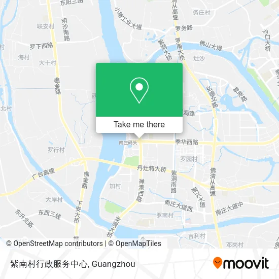 紫南村行政服务中心 map