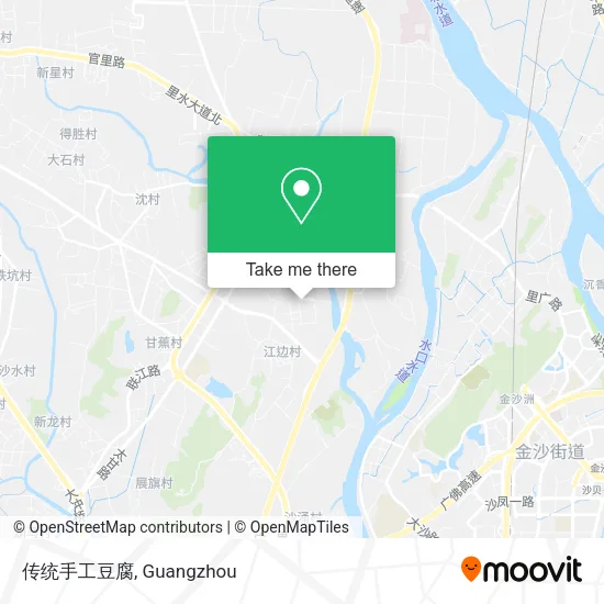 传统手工豆腐 map