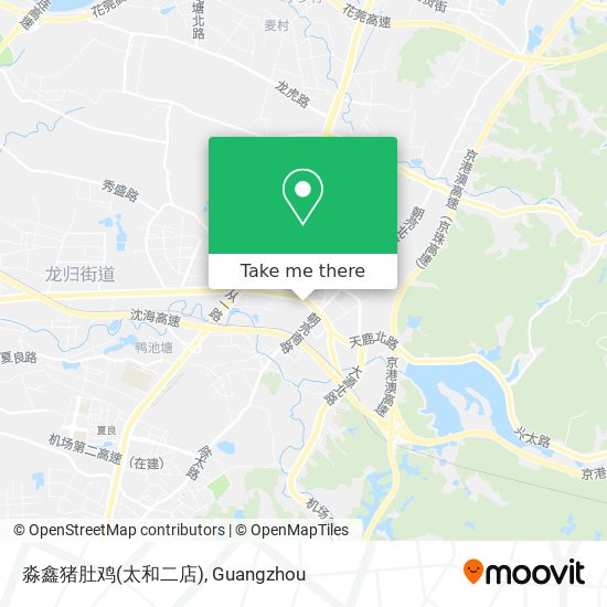 淼鑫猪肚鸡(太和二店) map