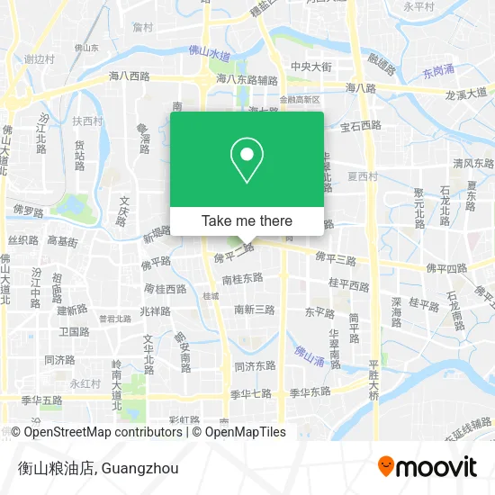 衡山粮油店 map
