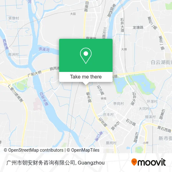 广州市朝安财务咨询有限公司 map