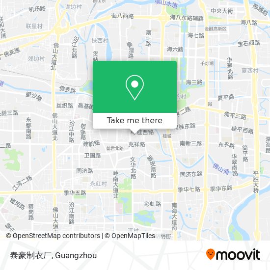 泰豪制衣厂 map