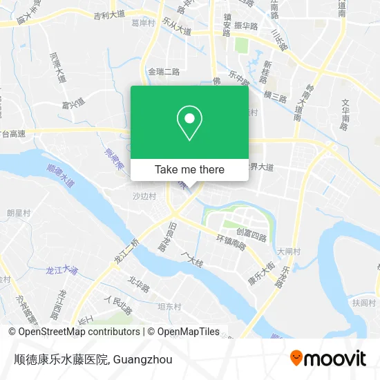 顺德康乐水藤医院 map