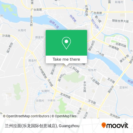 兰州拉面(乐龙国际创意城店) map