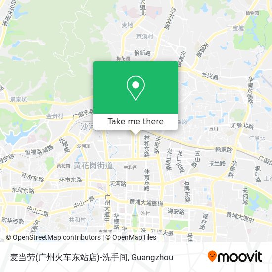 麦当劳(广州火车东站店)-洗手间 map