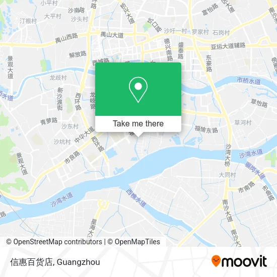 信惠百货店 map