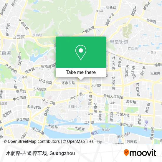 水荫路-占道停车场 map