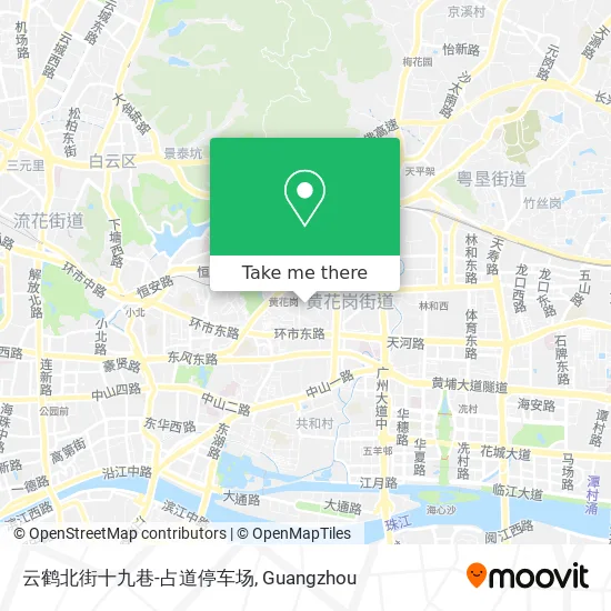 云鹤北街十九巷-占道停车场 map