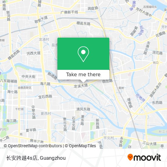 长安跨越4s店 map