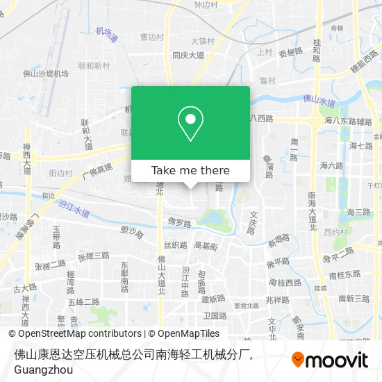 佛山康恩达空压机械总公司南海轻工机械分厂 map