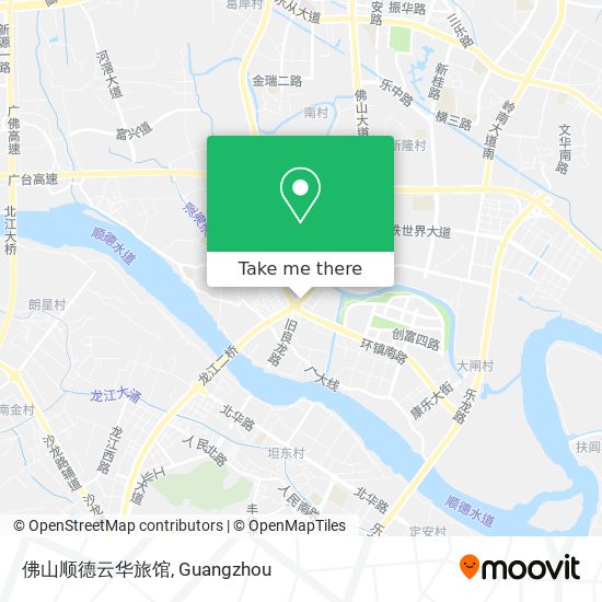 佛山顺德云华旅馆 map