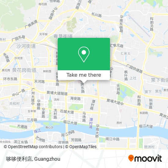 哆哆便利店 map