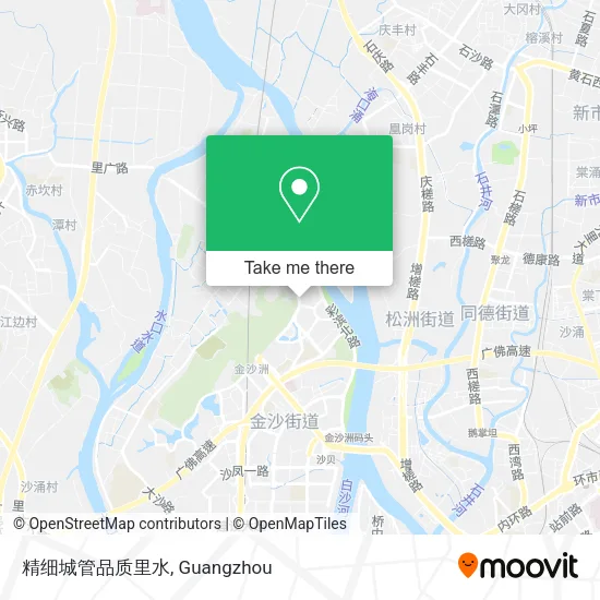 精细城管品质里水 map