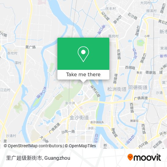 里广超级新街市 map