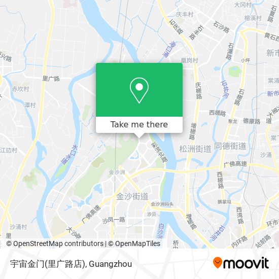 宇宙金门(里广路店) map