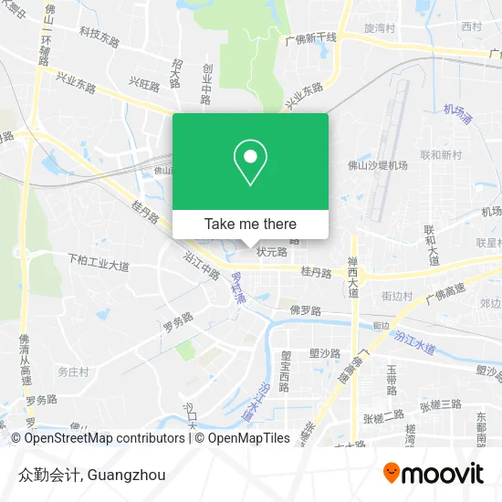 众勤会计 map