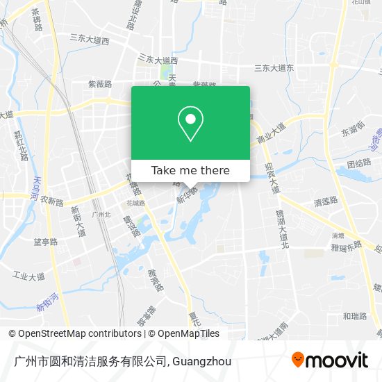 广州市圆和清洁服务有限公司 map