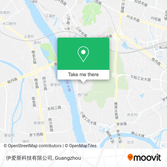 伊爱斯科技有限公司 map
