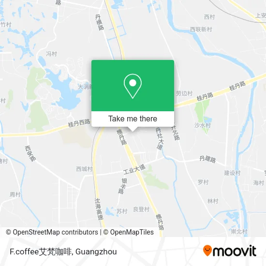 F.coffee艾梵咖啡 map