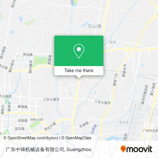 广东中铸机械设备有限公司 map