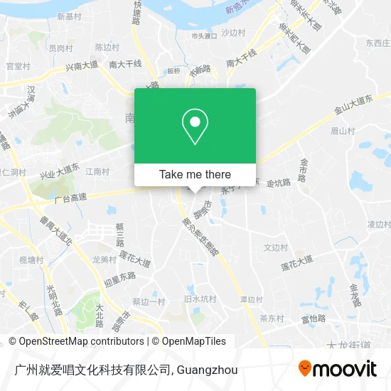 广州就爱唱文化科技有限公司 map