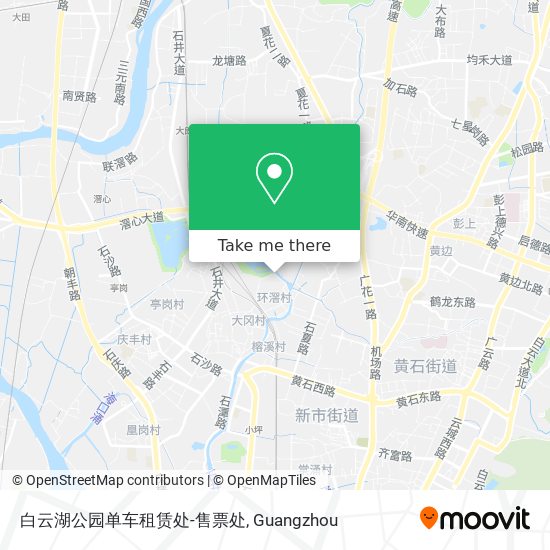 白云湖公园单车租赁处-售票处 map