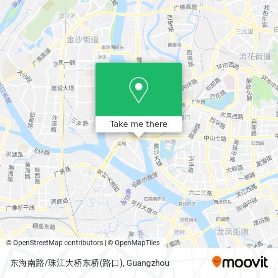 东海南路/珠江大桥东桥(路口) map
