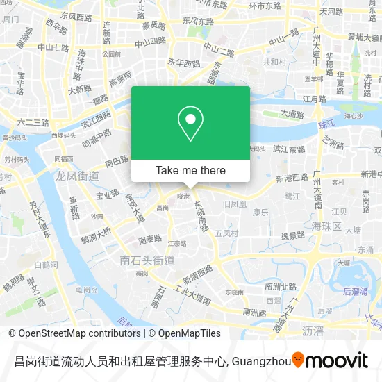 昌岗街道流动人员和出租屋管理服务中心 map
