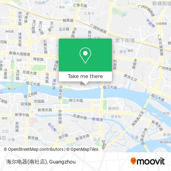 海尔电器(南社店) map