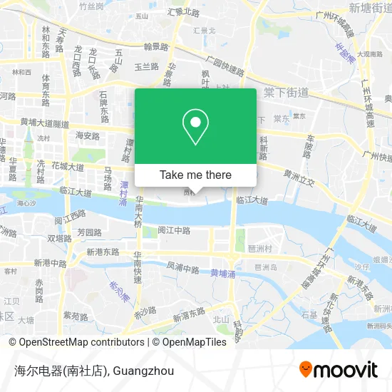 海尔电器(南社店) map