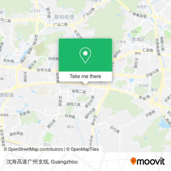 沈海高速广州支线 map