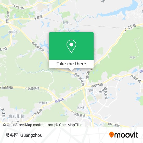 服务区 map