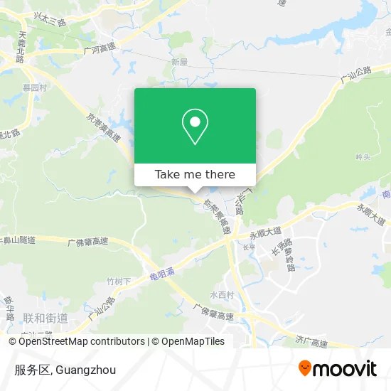 服务区 map