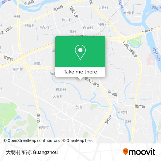 大朗村东街 map