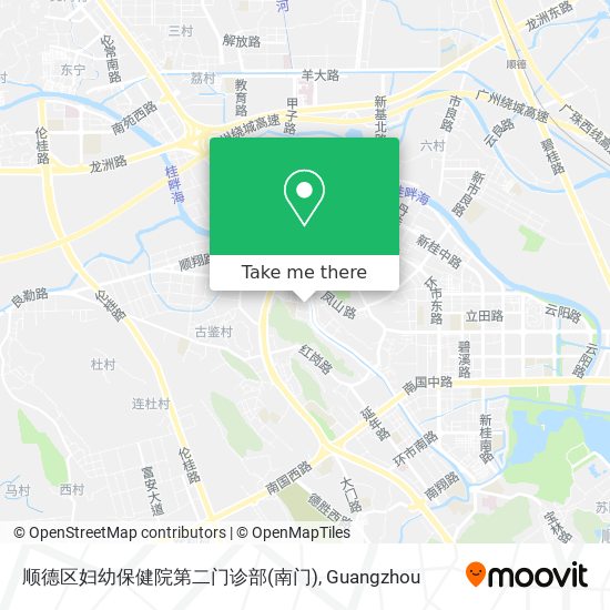 顺德区妇幼保健院第二门诊部(南门) map