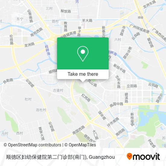 顺德区妇幼保健院第二门诊部(南门) map