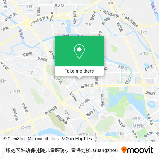 顺德区妇幼保健院儿童医院-儿童保健楼 map