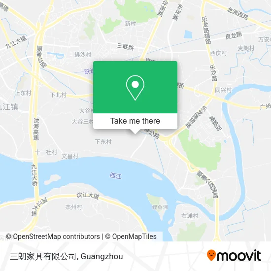 三朗家具有限公司 map