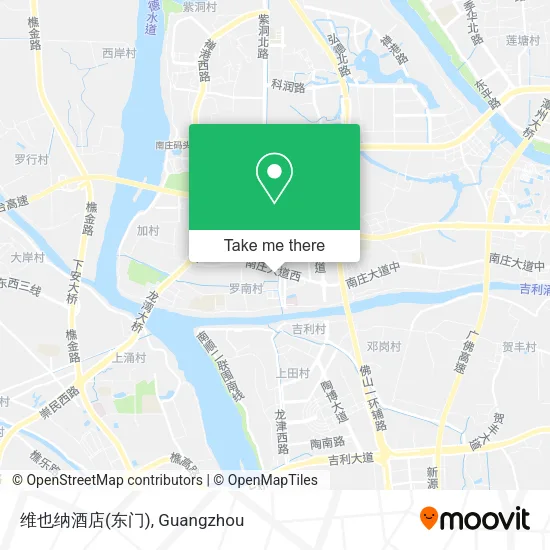 维也纳酒店(东门) map