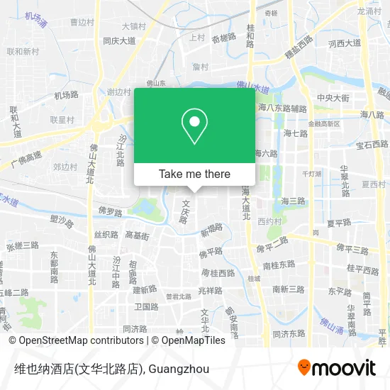 维也纳酒店(文华北路店) map